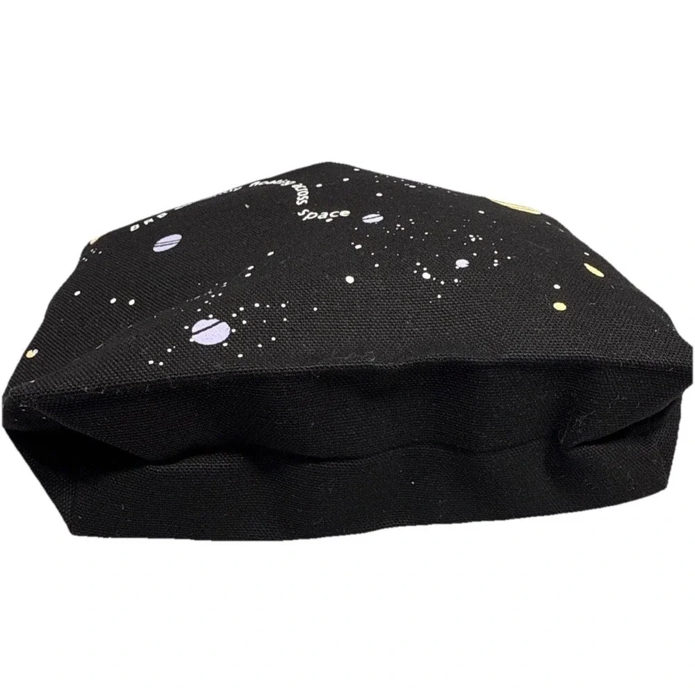 Makeup Bag – Space Travel Bag Ecoright BRB Print‎ Cosmetic Pouch NWOT